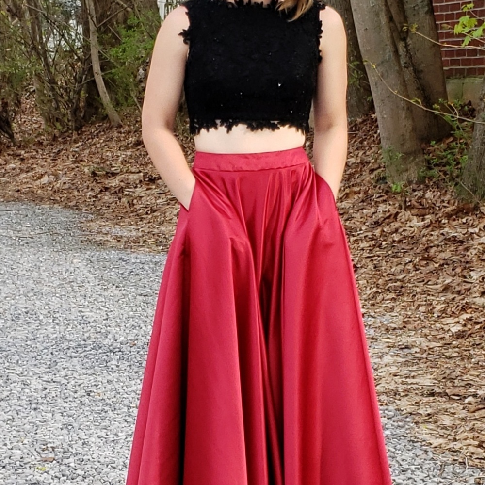 Size 2 Two Piece Evening Gown